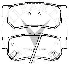 58302-17A00 Brake pad set for hyundai&kia 