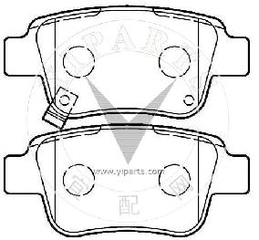04466-05010 Brake pad set for TOYOTA 