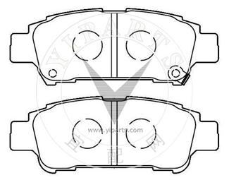 04466-28040 Brake pad set for TOYOTA 