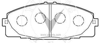 04465-26420  Brake pad set for TOYOTA 
